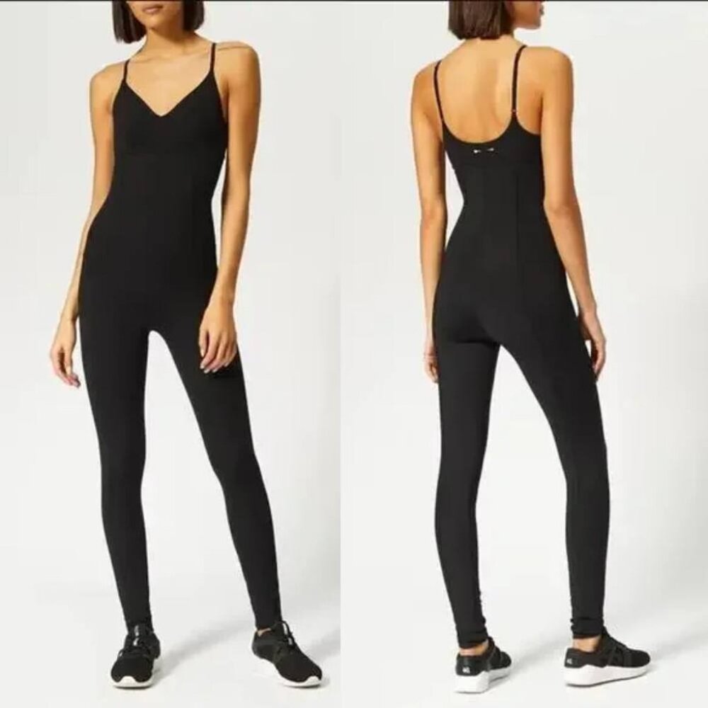 The Upside Women's Workout Jumpsuit active sleeveless one piece stretch US 10